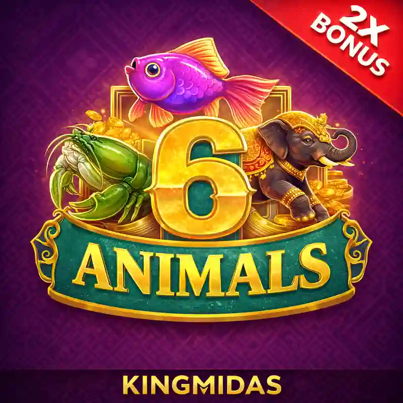 Burmese 6 Animals casino game interface